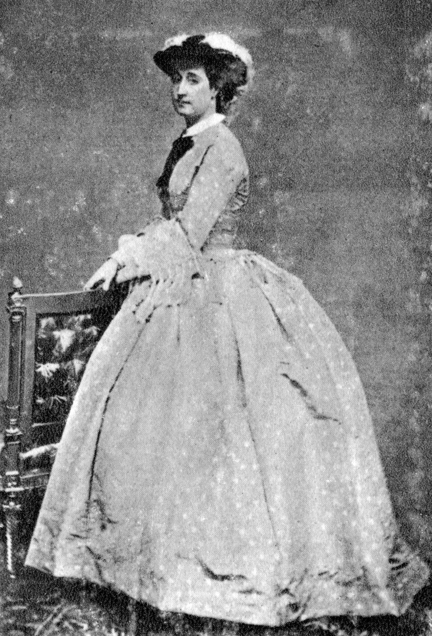 Keiserinne Eugenie av Frankrike, c1858-1870 av Unbekannt