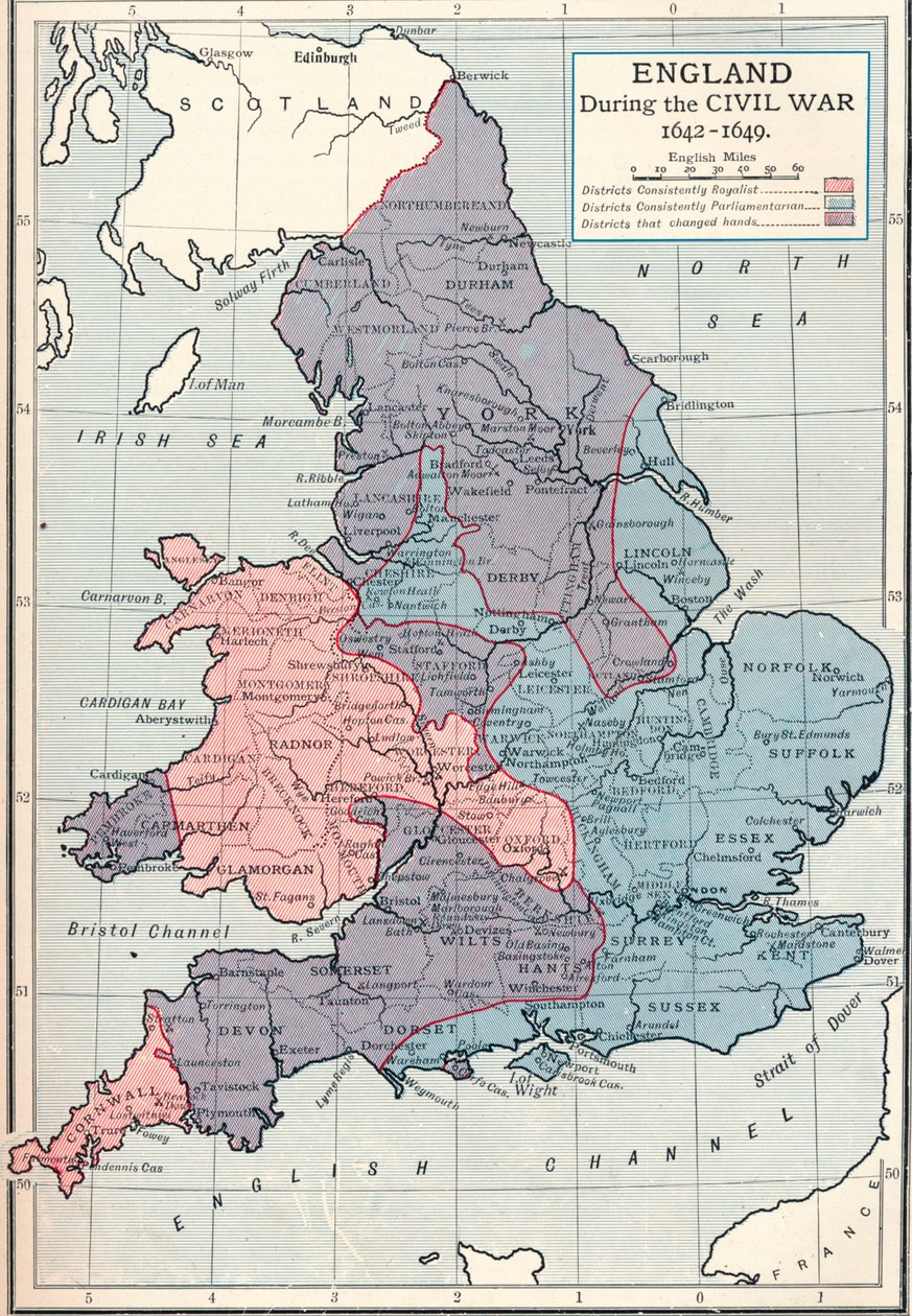 England under borgerkrigen, 1642-1649 1905 av Unbekannt