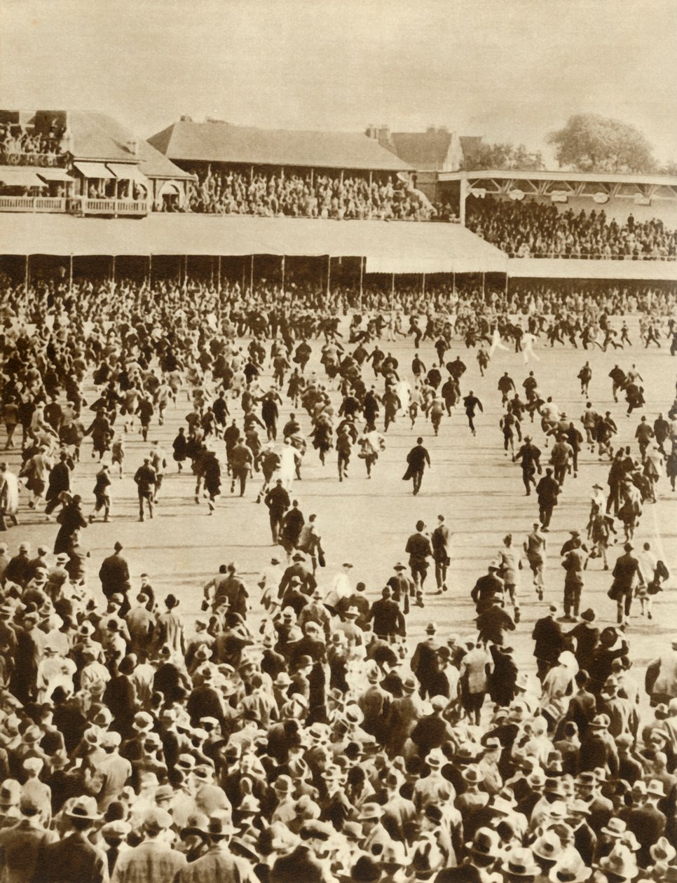 England vinner The Ashes mot Australia, Oval Cricket Ground, London, 1926, 1935. av Unbekannt