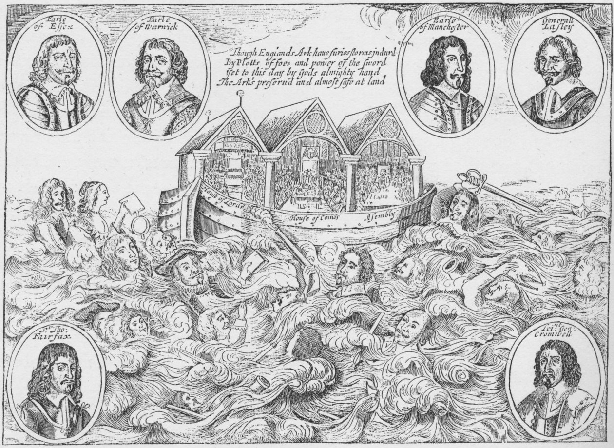 Englands mirakuløse bevaring, 1646 1903 av Unbekannt