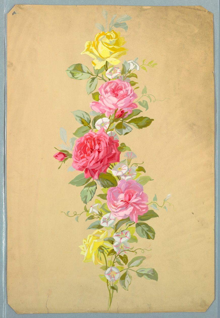 Engelsk: Tegning, fra Saint Germain - bind 1 og 2, ca. 1896 av Unbekannt