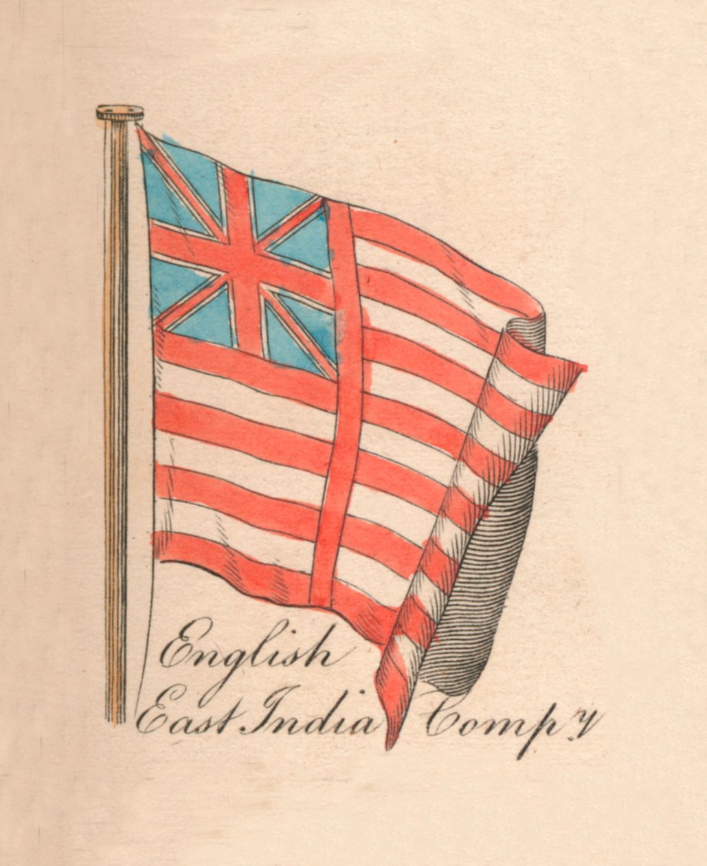Det engelske østindiske kompani, 1838 av Unbekannt