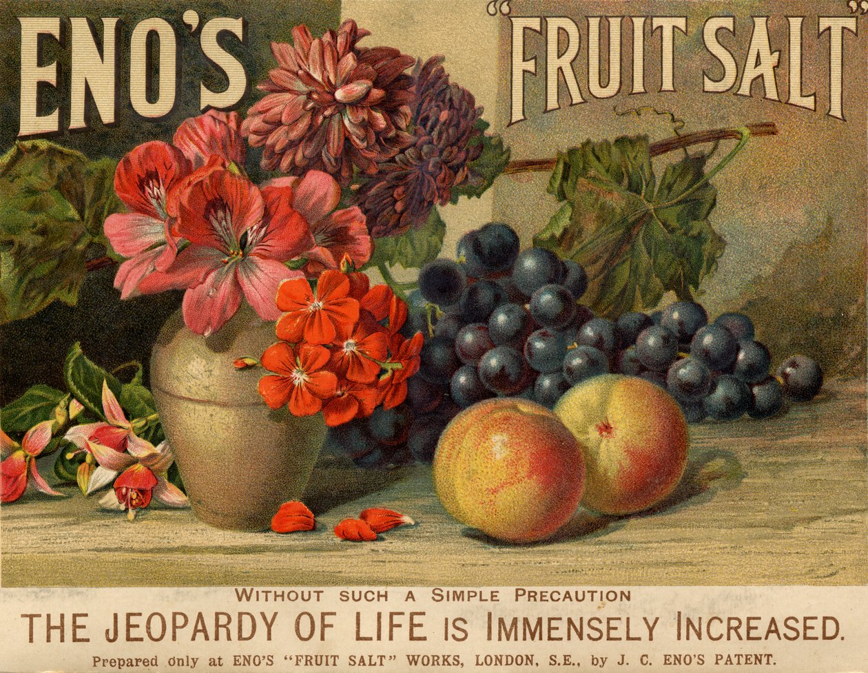 Enos fruktsalt, 1800-tallet av Unbekannt