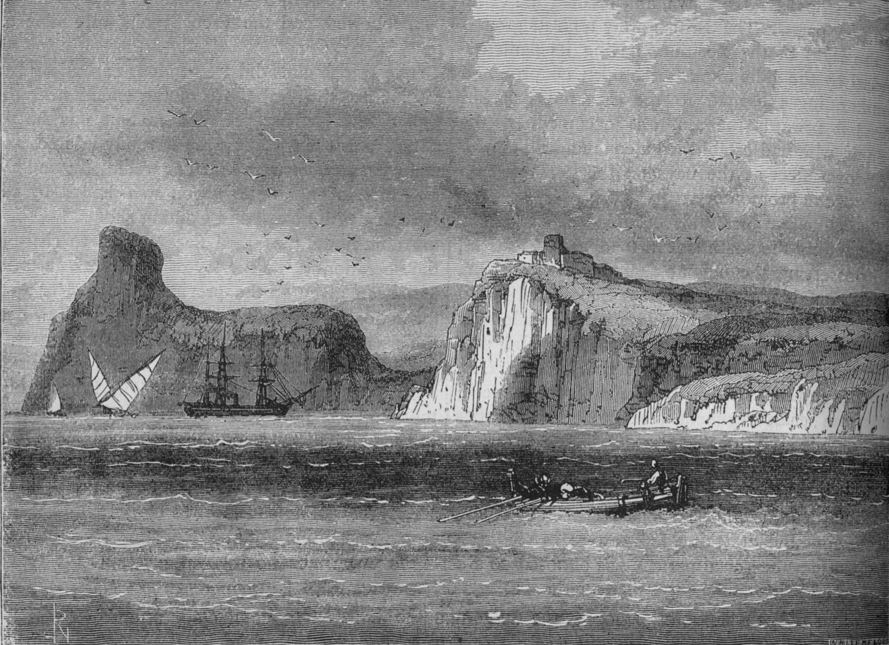 Inngangen til Balaclava havn, c1880 av Unbekannt