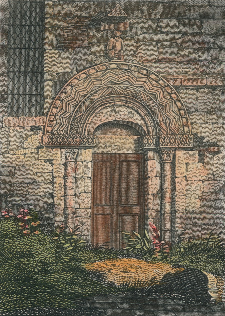 Inngang til Patricksbourne Church, 1817. av Unbekannt