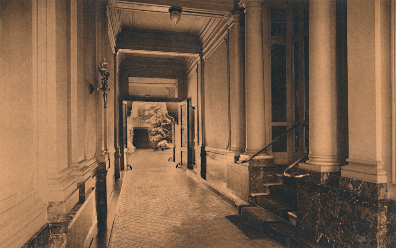 Inngang til den cubanske ambassaden i Brussel, Belgia, 1927. av Unbekannt
