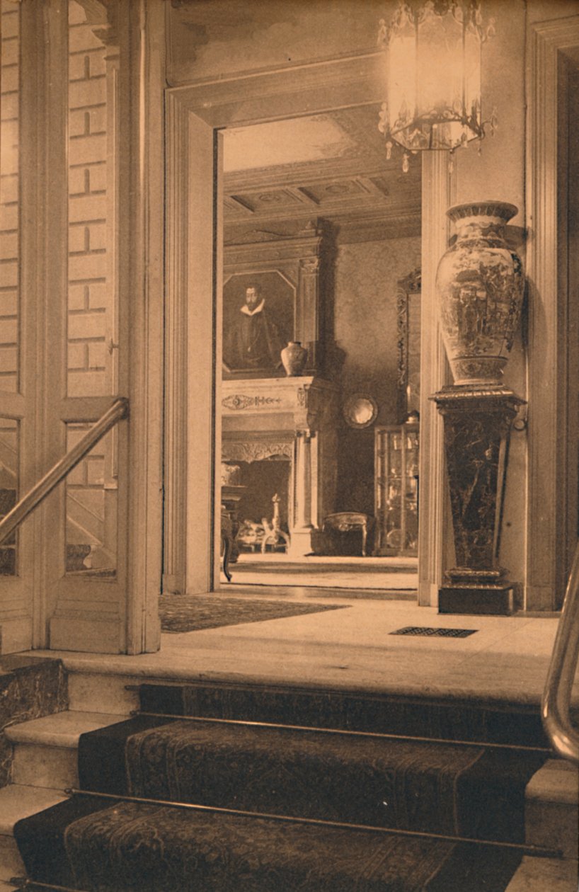 Inngang til foajeen til den cubanske ambassaden i Brussel, Belgia, 1927. av Unbekannt
