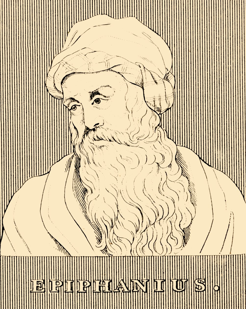 Epiphanius, c310-403, 1830 av Unbekannt