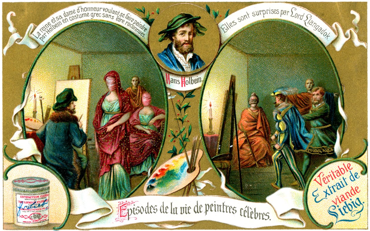 Episoder av de kjente malernes liv: Hans Holbein, ca 1900 av Unbekannt
