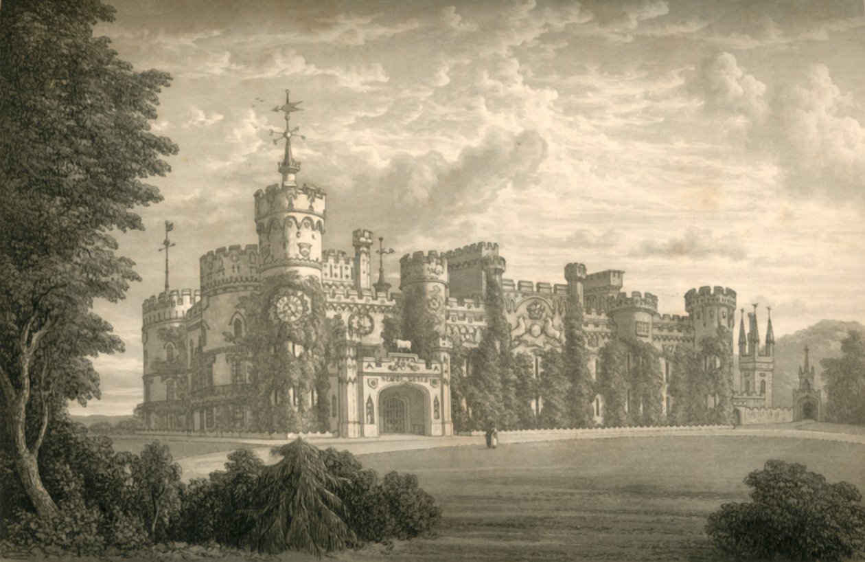 Eridge Castle, 1835. av Unbekannt