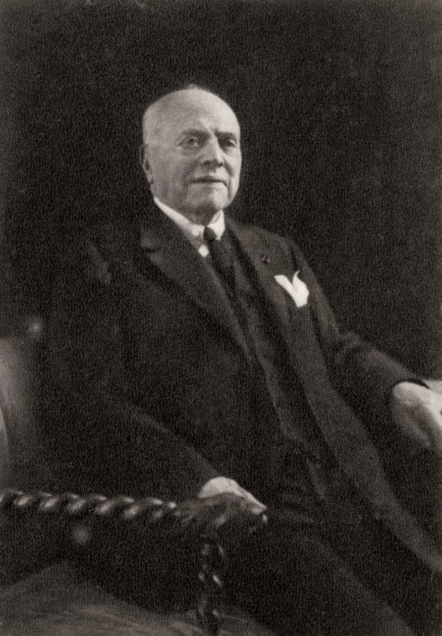 Ernest Cognacq, fransk forhandler, 1912 av Unbekannt