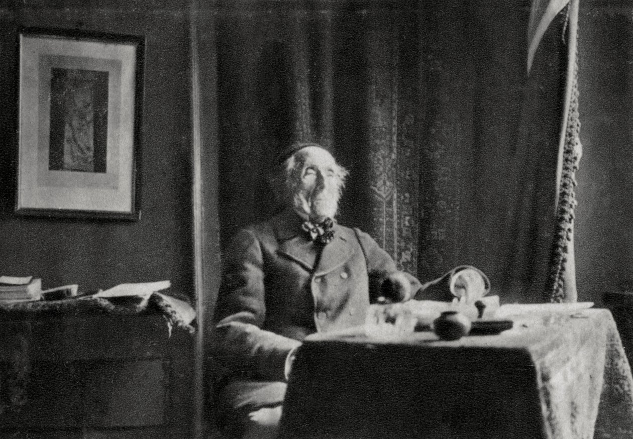 Ernest Legouve , fransk dramatiker, 1887 av Unbekannt