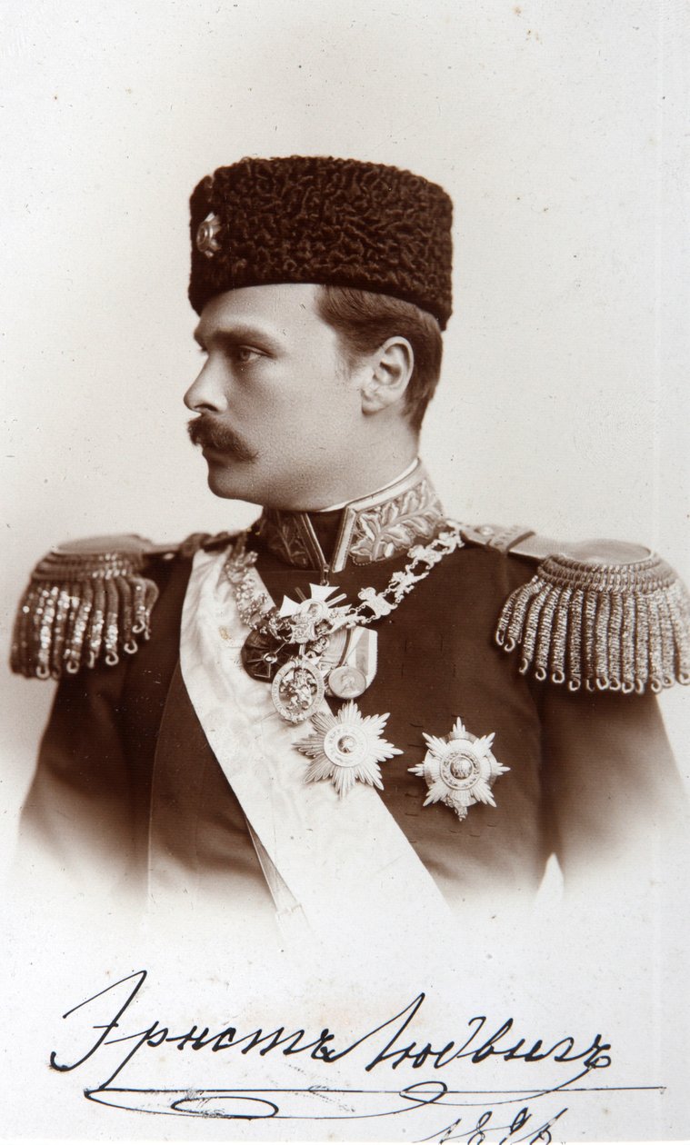 Ernest Louis I, storhertug av Hessen og ved Rhinen, 1896. av Unbekannt