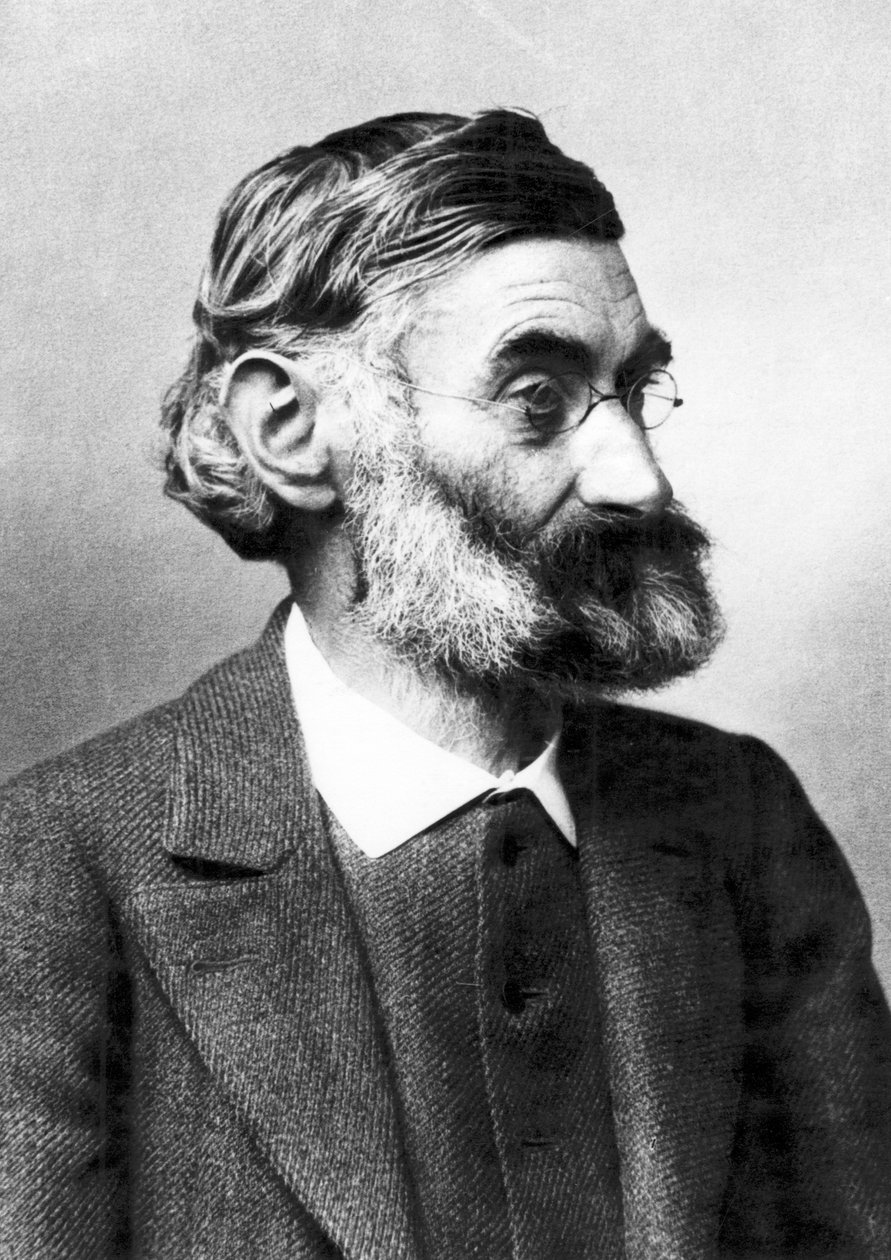 Ernst Abbe 1840-1905, tysk fysiker av Unbekannt