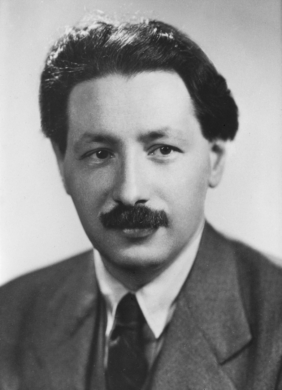 Ernst Boris Chain , tyskfødt britisk biokjemiker, c1945 av Unbekannt