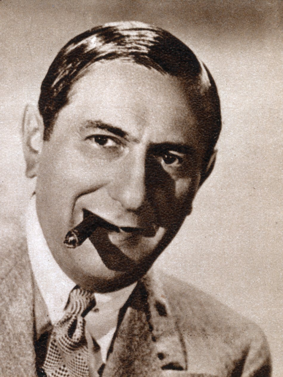 Ernst Lubitsch , tyskfødt jødisk filmregissør, 1933 av Unbekannt