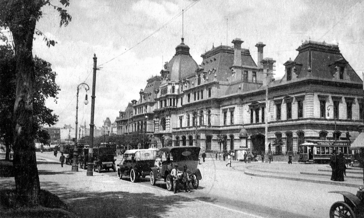 Constitution Station, Buenos Aires, Argentina, ca 1920-tallet av Unbekannt