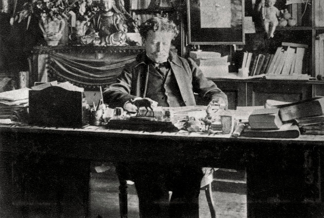 Eugene Brieux , fransk dramatiker, 1903 av Unbekannt