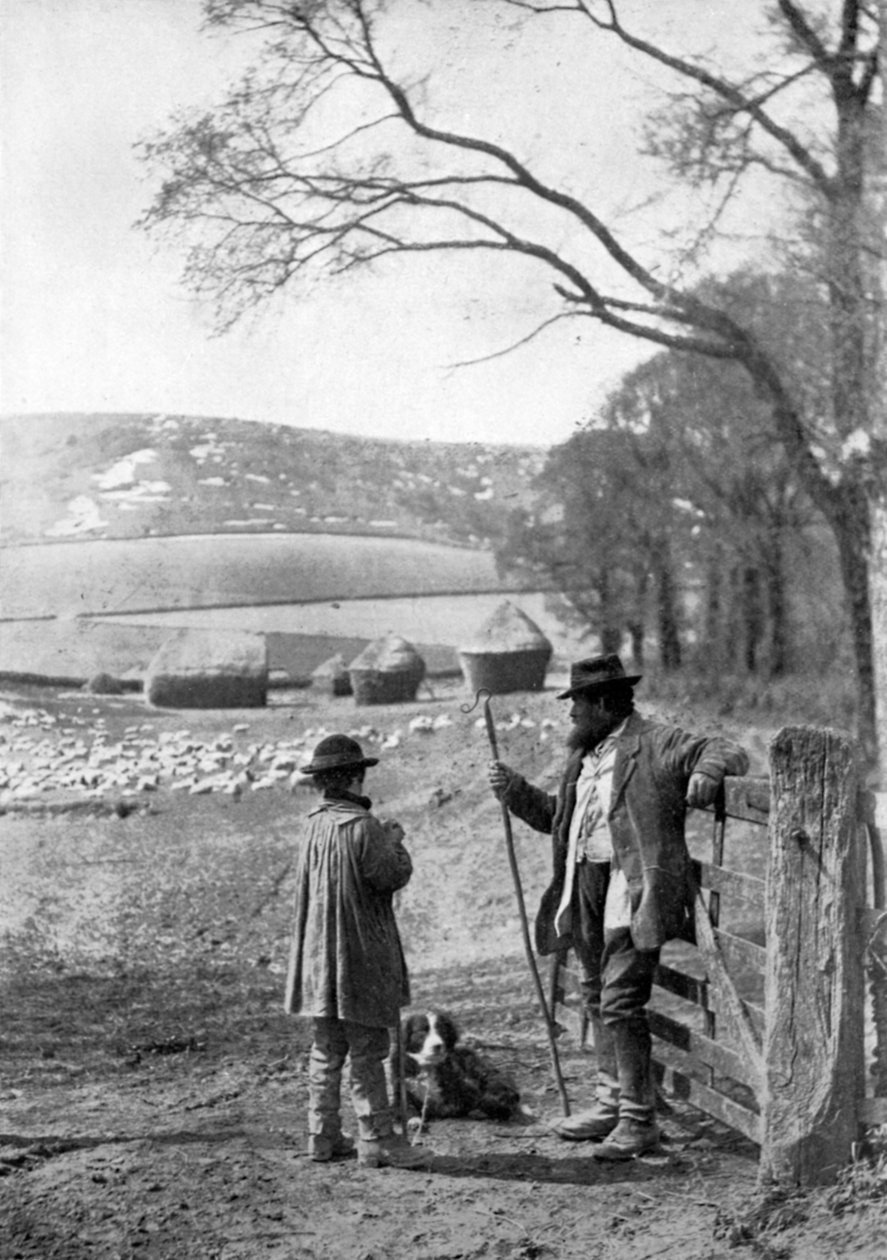 Dagliglivet på landet, 1926 av Unbekannt