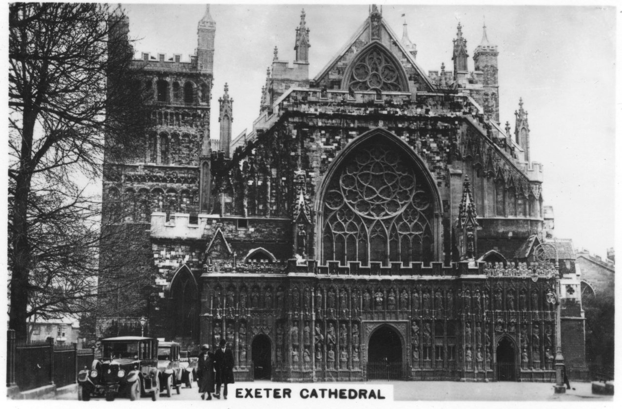 Exeter katedral, 1936 av Unbekannt