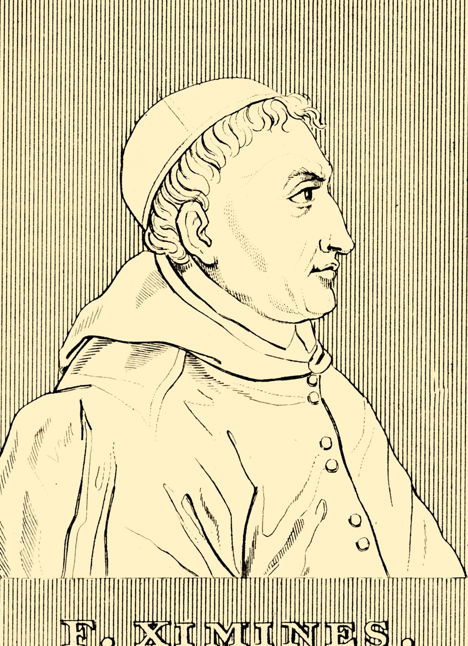 F. Ximines, 1436-1517, 1830. av Unbekannt