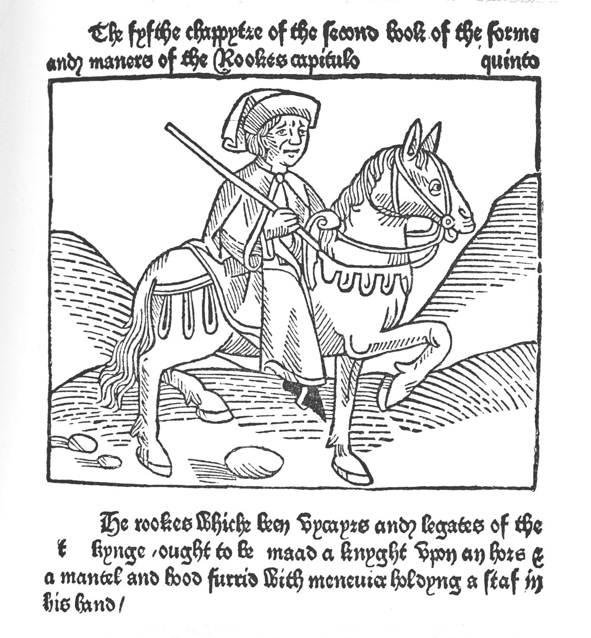 Faksimile of the Game and Playe of the Chess, c1470 av Unbekannt