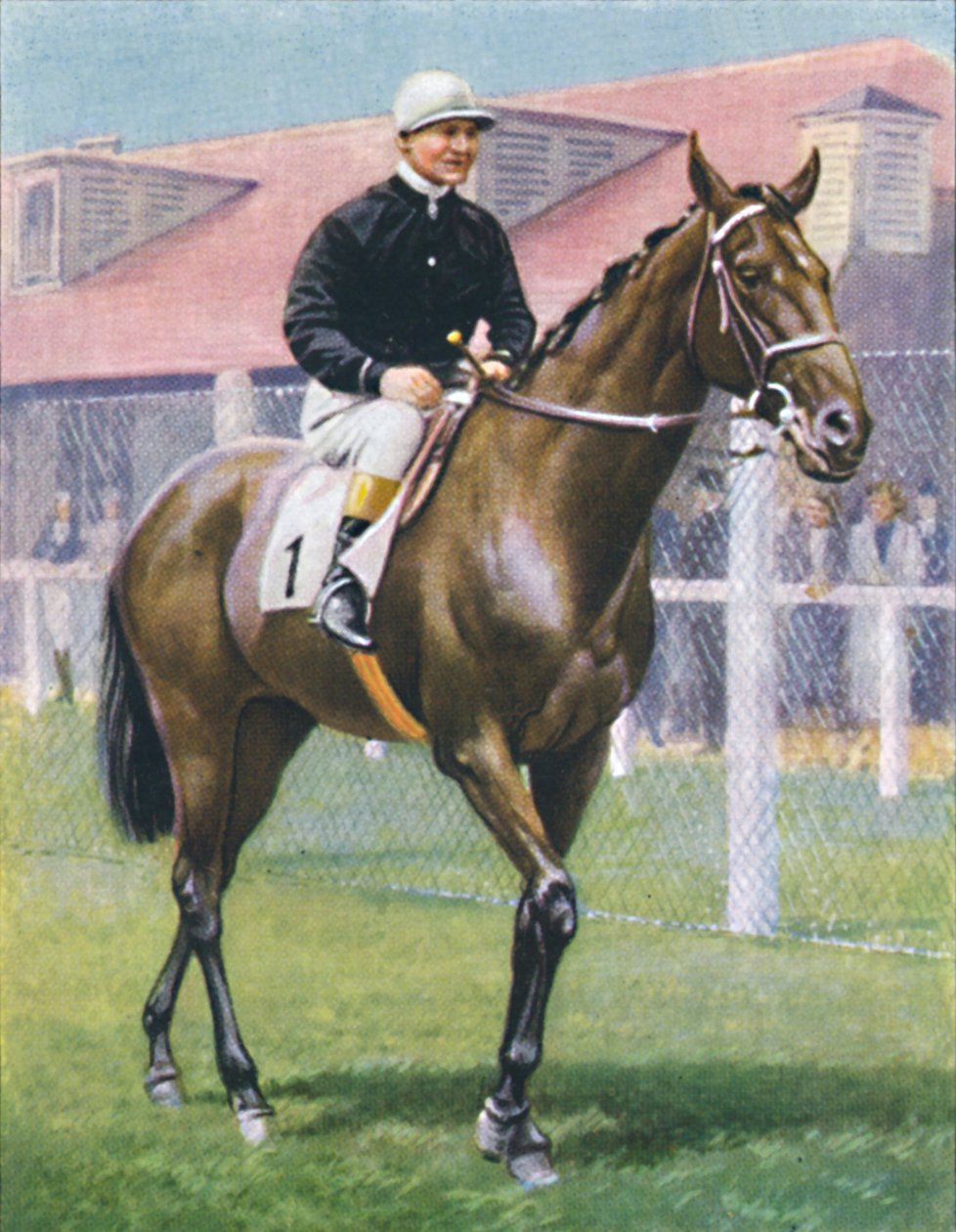 Fair Copy, Jockey: R. Perryman, 1939 av Unbekannt