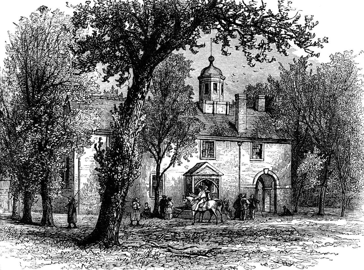 Fairfax tinghus, Virginia, c1880 av Unbekannt
