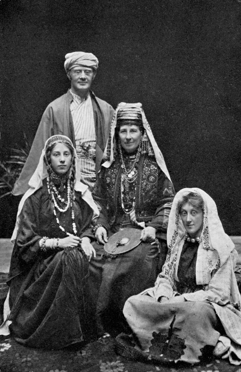 Familiegruppe, 1900-tallet av Unbekannt