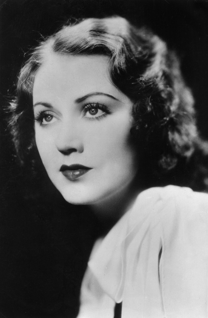 Fay Wray 1907-2004, kanadiskfødt amerikansk skuespillerinne, 1900-tallet av Unbekannt
