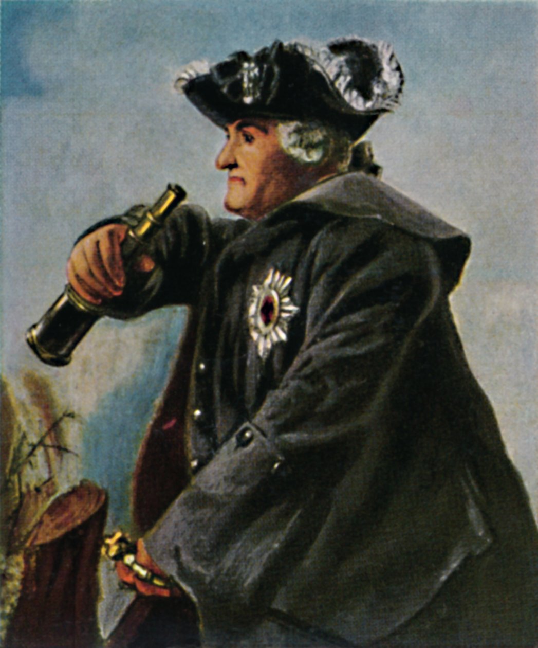 Feltmarskalk Keith 1696-1758. - Maleri av Menzel, 1934. av Unbekannt