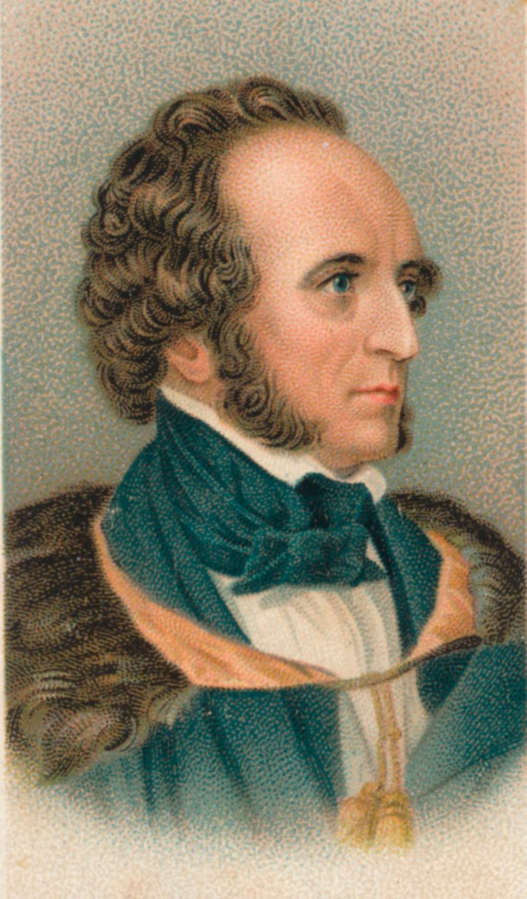 Felix Mendelssohn 1809-1847, tysk komponist, pianist, organist og dirigent, 1911 av Unbekannt