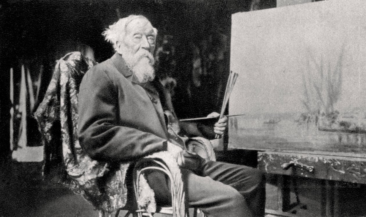 Felix Ziem , fransk kunstner, 1905 av Unbekannt
