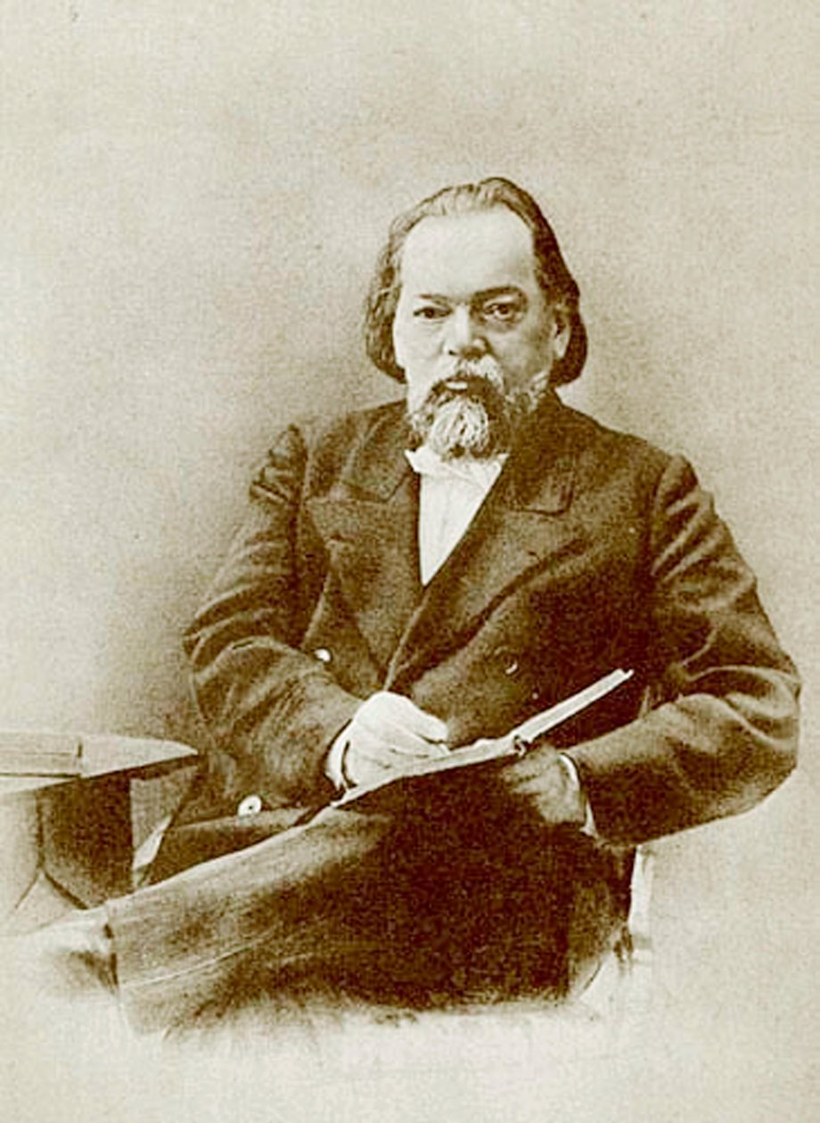 Feodor Plevako, russisk advokat, c1890-c1900-tallet av Unbekannt