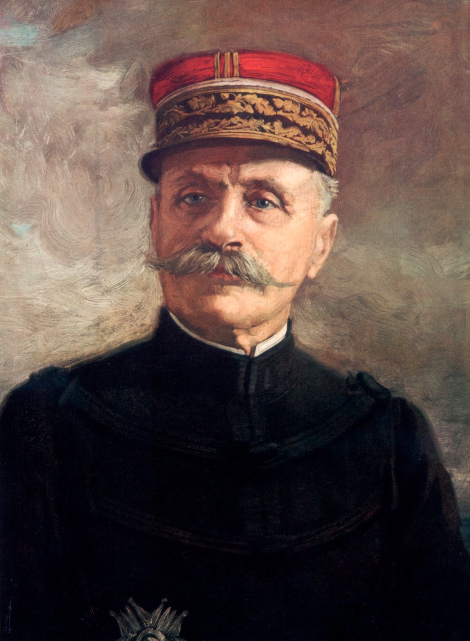 Ferdinand Foch , fransk general og alliert øverstkommanderende i første verdenskrig, 1918 1926 av Unbekannt