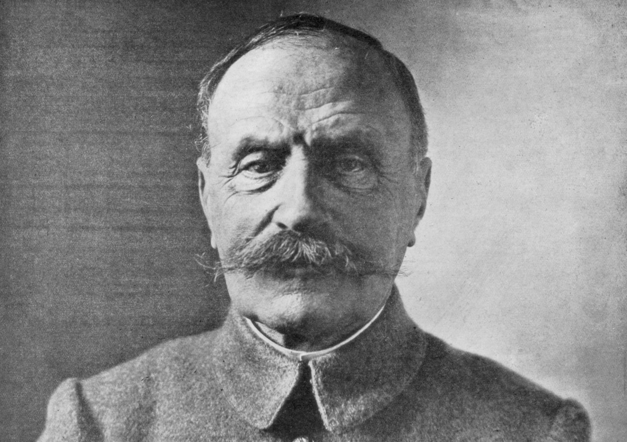 Ferdinand Foch, fransk general og alliert øverstkommanderende i første verdenskrig, 26. mars 1918 av Unbekannt