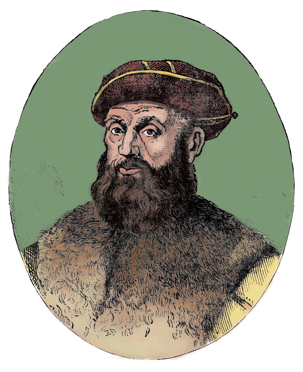 Ferdinand Magellan c1480-1521, portugisisk oppdagelsesreisende, 1904. av Unbekannt