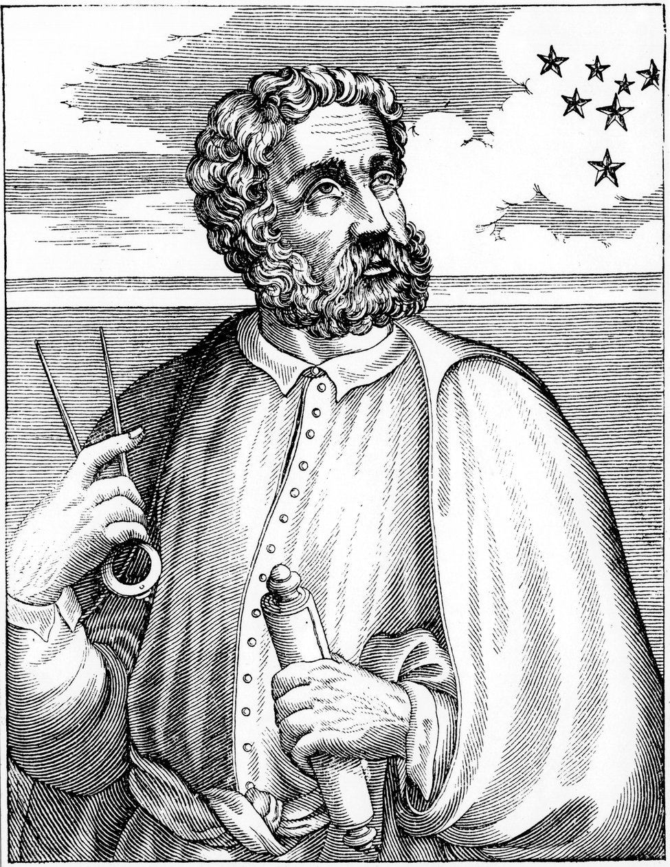 Ferdinand Magellan c1480-c1521, portugisisk navigatør av Unbekannt