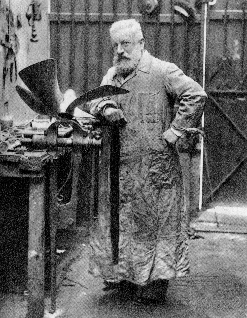 Fernand Forest, fransk oppfinner, 1888 av Unbekannt