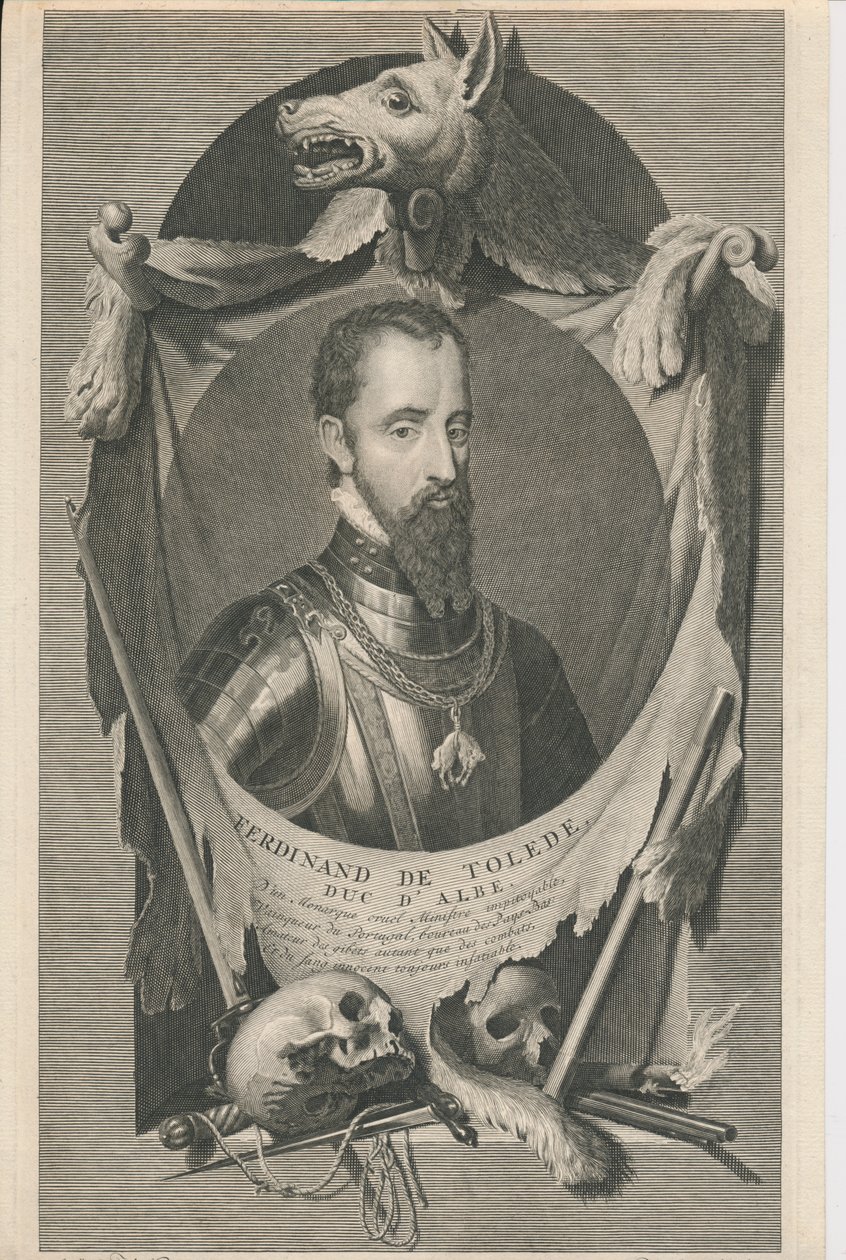 Fernando Alvarez de Toledo 1507-1582 av Unbekannt