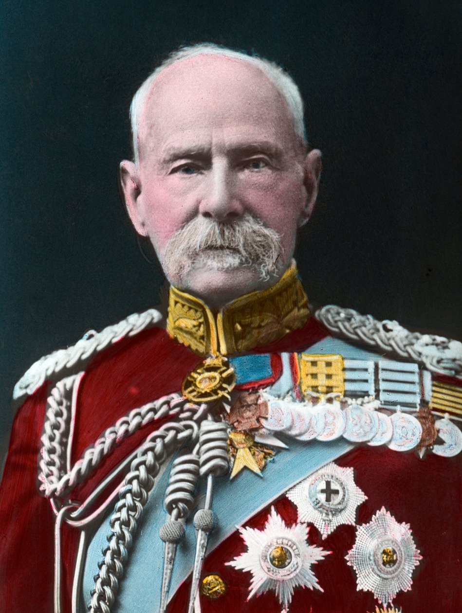 Feltmarskalk Lord Roberts av Kandahar , britisk soldat, sent på 1800- eller begynnelsen av 1900-tallet av Unbekannt