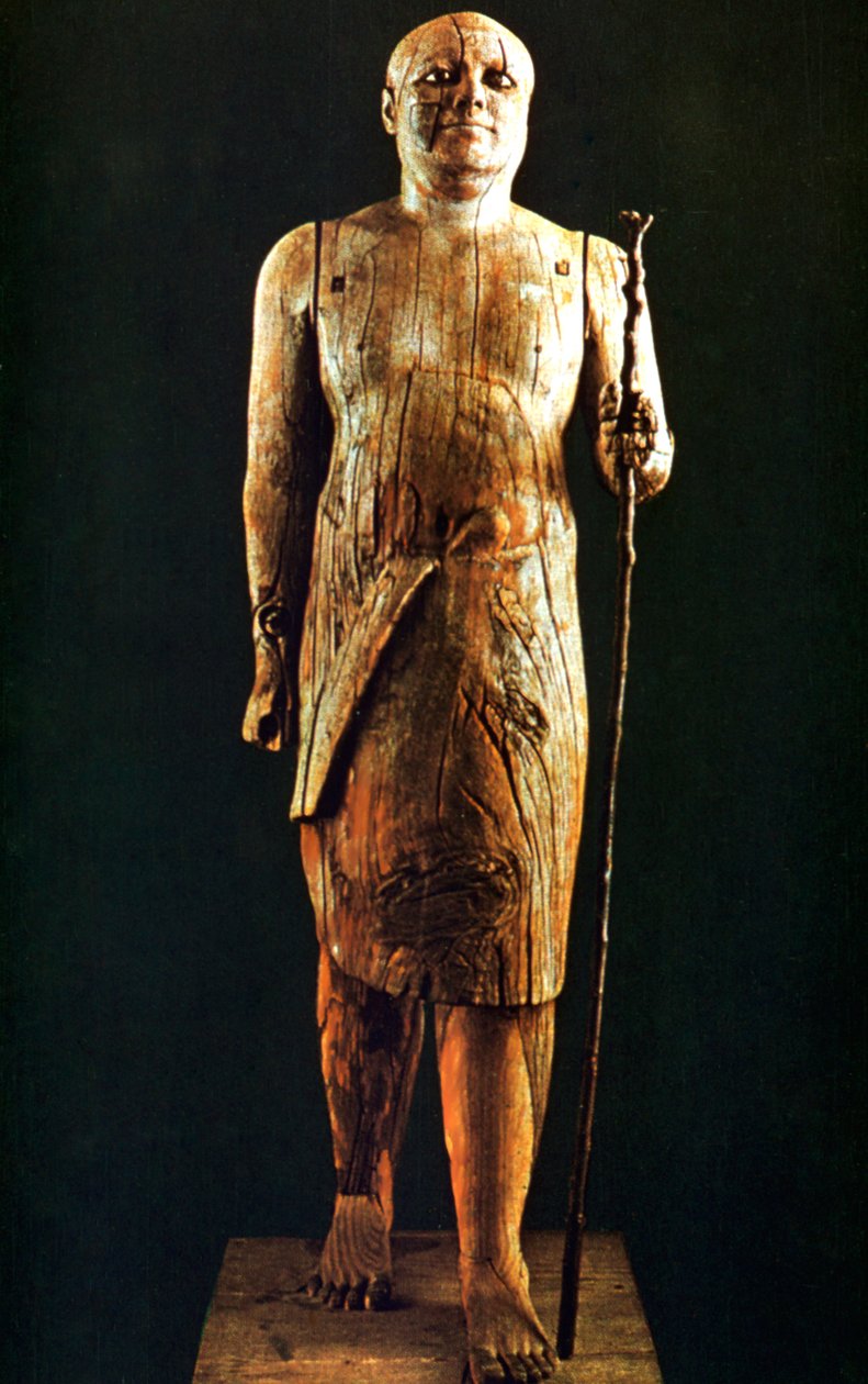 Figurstatue, Egypt, 5. dynasti av Unbekannt