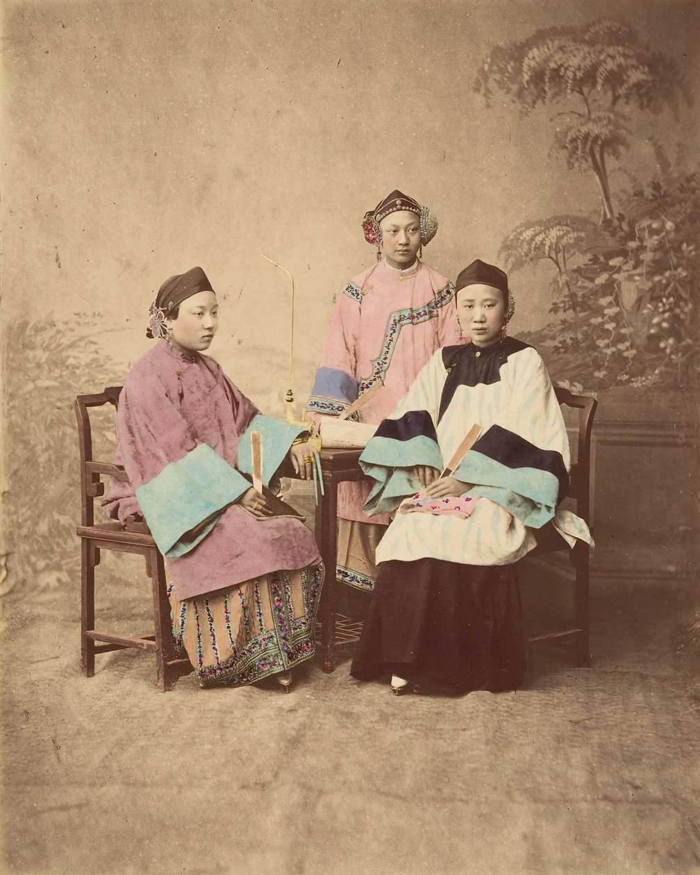 Lanxchow-jenter, 1870-årene. av Unbekannt