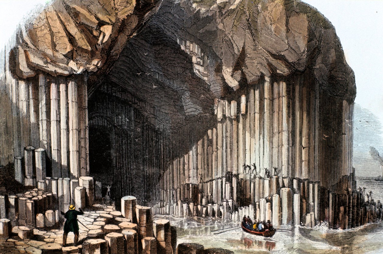 Fingals-hulen, 1849 av Unbekannt
