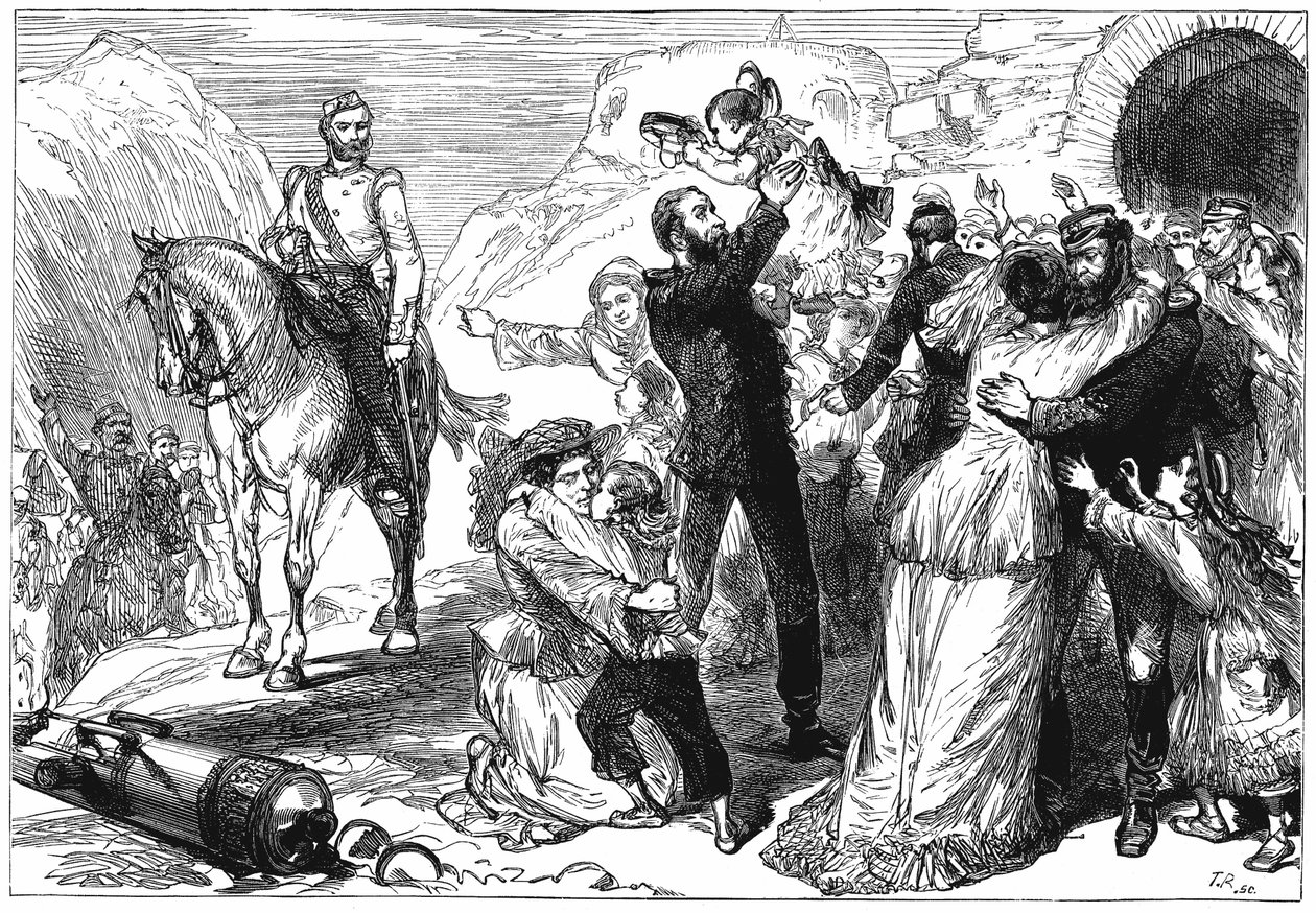 Første anglo-afghanske krig 91838-1842, c1880 av Unbekannt