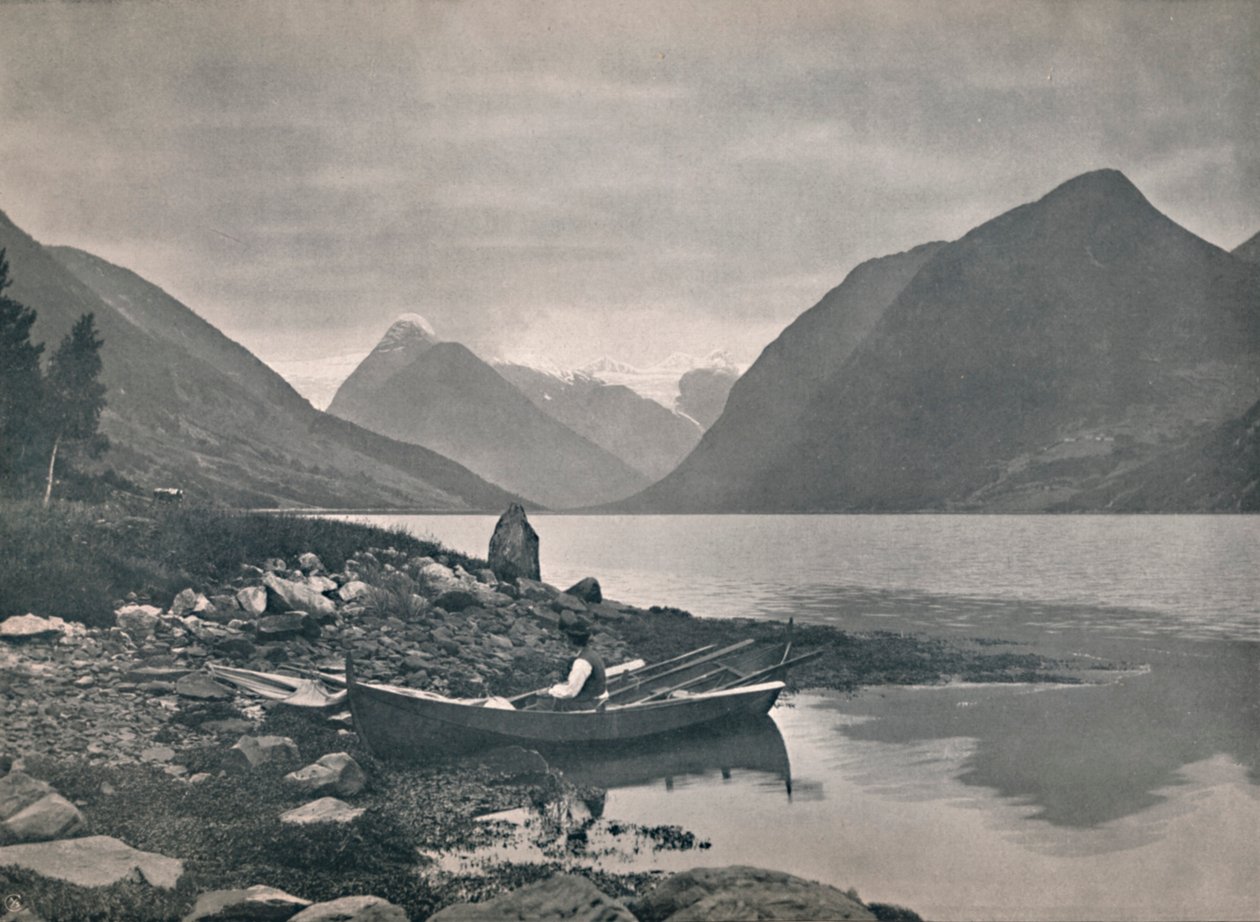 Fjaerlandsfjord, 1914. av Unbekannt