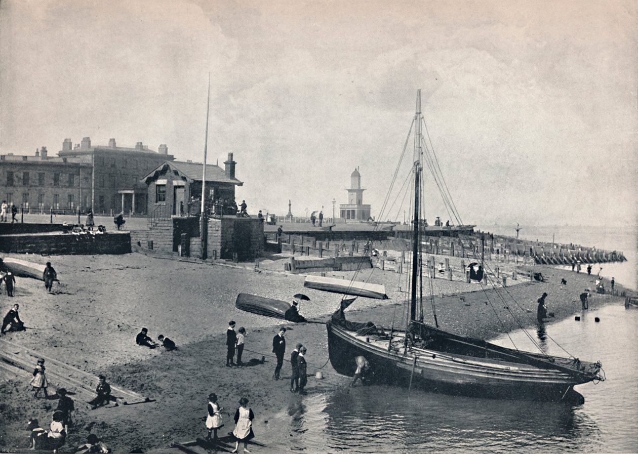 Fleetwood - The Sands, 1895 av Unbekannt