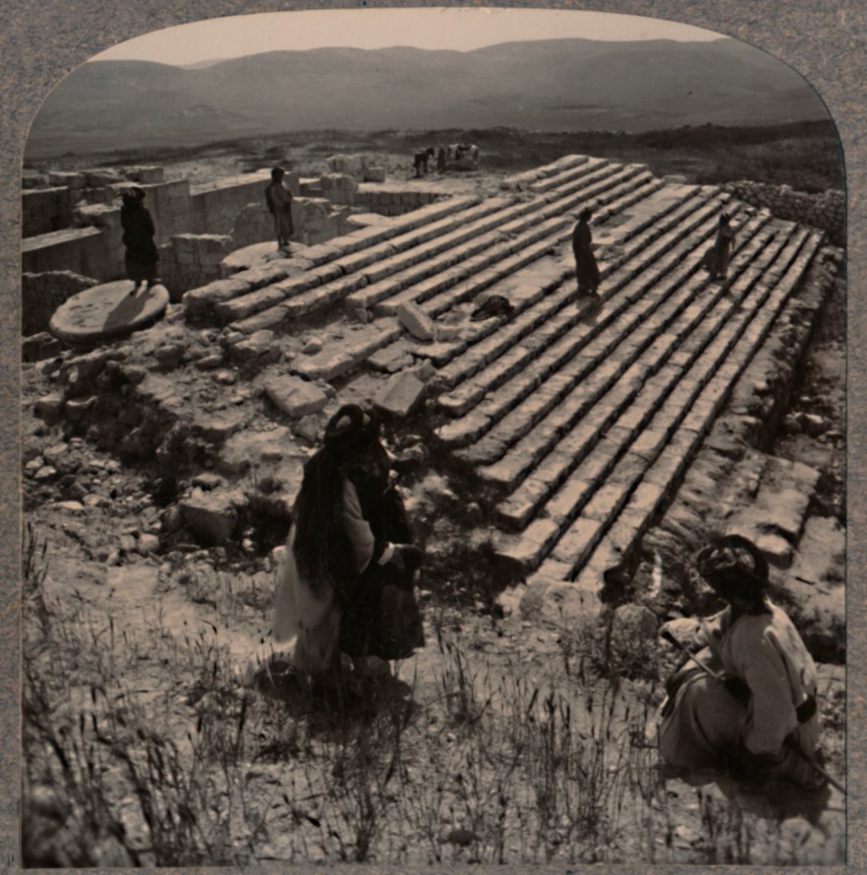 Trappen, Samaria, c1900 av Unbekannt