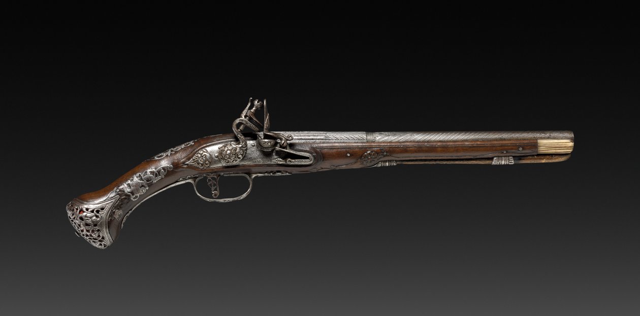 Flintlock Pistol, 1788. av Unbekannt