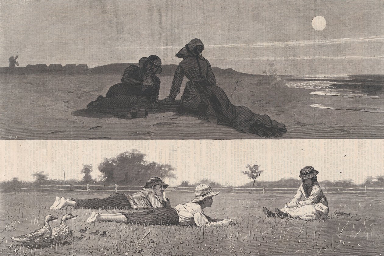 Flirting on the Sea-Shore og på Meadow Harper